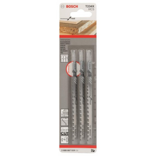Segueta para caladora T234X Bosch