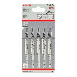 Segueta para caladora T101D 5PZ Bosch
