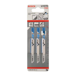 Segueta para caladora U127D 3PZ Bosch