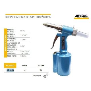 Remachadora hidráulica AD-853 Adir