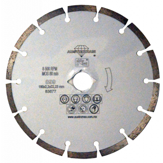 Disco de diamante segmentado Chip-cut 899 Austromex