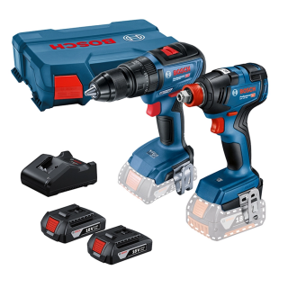 Combo Llave de Impacto GDX 18V-200 + Atornillador GSB 18V-50 Brushless Bosch