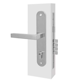 Cerradura de embutir alta seguridad acero Inoxidable Azores Tover