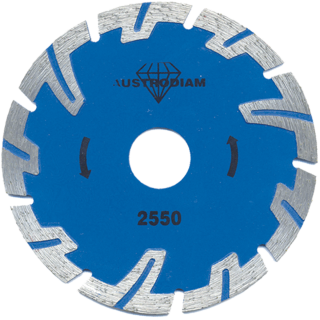 Disco de Diamante Turbo uso General 4-1/2" 2550 Austromex