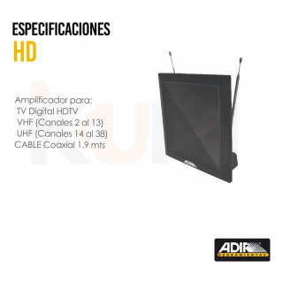 Antena con amplificador AD-2295 Adir