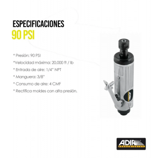 Mototool rectificador neumático AD-850 Adir