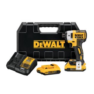 Atornillador de impacto Brushless de 1/4" DCF887D2 Ion-LI 20V Max
