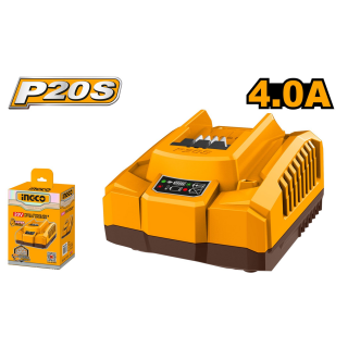 Cargador de Baterías 20V 4A UFCLI20411 Ingco