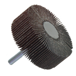 Rueda flap con vástago 2-1/2X1X1/4 953 Austromex