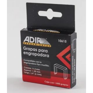 Grapa 1/4" AD-10615 Adir