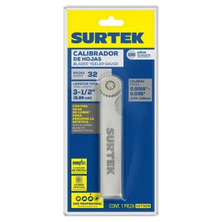 Calibrador 32 hojas 107329 Surtek