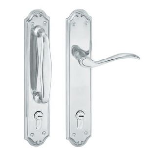 Cerradura de embutir alta seguridad izquierdo cromo mate Futura Tover