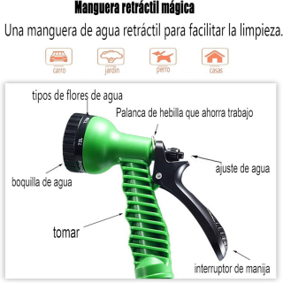 Manguera Expandible 30M con Aspersor