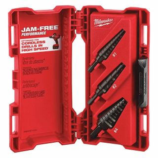 Juego de Brocas Escalonadas 3 Pz 48-89-9221 Milwaukee