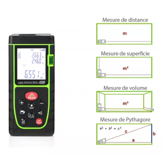Medidor de Distancia Laser DM-40 GB