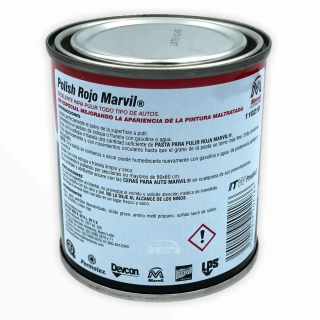 Cera pasta para pulir roja 300 g 110218 Marvil