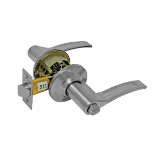 Cerradura para recámara Cromo Mate 81513 ROBLE tubular Phillips