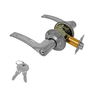 Cerradura para recámara Cromo Mate 81513 ROBLE tubular Phillips