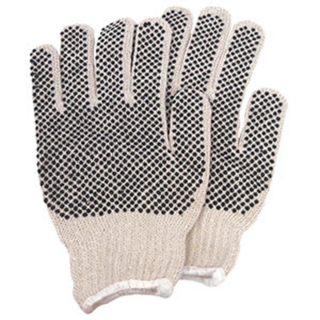 Guante con puntos de PVC en palma #8 8GUANTE-7GPVC8 Infra