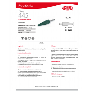 Punta Montada A-1 445 Austromex