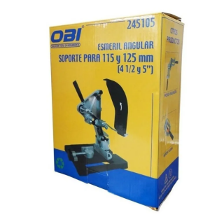 Soporte para esmeril de 115mm (4 1/2") y 125 mm (5") 245105 OBI.