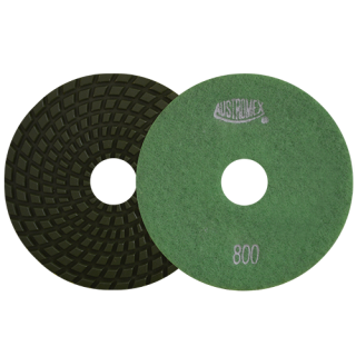 Pad de diamante Pulido en húmedo grano 800 Easy-cut 4 Pulg Austromex