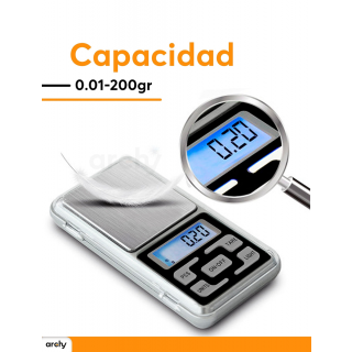 Bascula de bolsillo 200g AD-10500 Adir