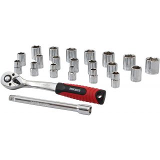 Juego de dados y accesorios 21 Pz JAC-3821 Tamer