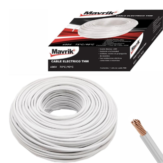 Cable Eléctrico THW #8 100m 5948 Mavrik Adir