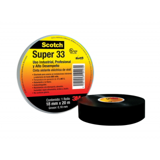 Cinta de PVC scotch 18X20m Super 33 3M™