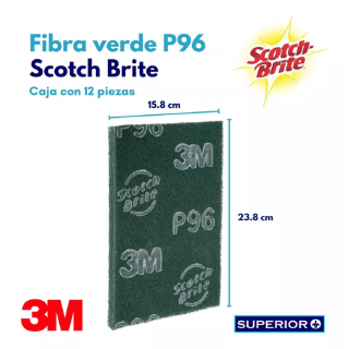 Fibra verde Scotch-Brite P-96 3M