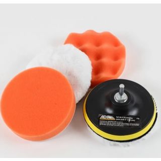 Set de accesorios para pulir pintura automotriz 5" 125 mm 770 Adir