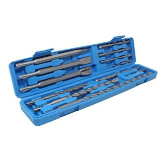 Juego de brocas y cinceles concreto SDS Plus 13 Pz 211268 Obi
