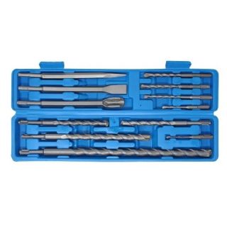Juego de brocas y cinceles concreto SDS Plus 13 Pz 211268 Obi