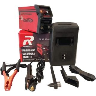 Soldadora Inversora MMA130S Roja Redbo