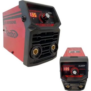 Soldadora Inversora MMA130S Roja Redbo