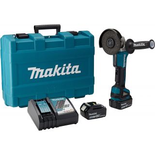 Miniesmeriladora 4-1/2 Pulg 18V DGA458RFE Makita