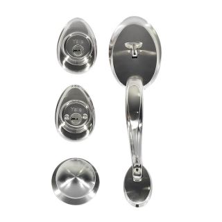 Cerradura de gatillo Llave-Llave Venecia Cromo Mate Yale