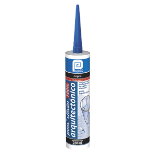 Silicón 100% arquitectónico negro 280 ml Pennsylvania