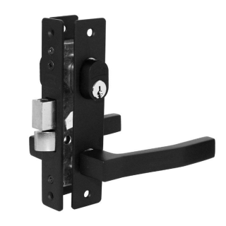 Cerradura para perfiles de aluminio Negro 550 (582) Phillips