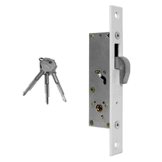 Cerradura para perfiles de aluminio blanco X455 Phillips