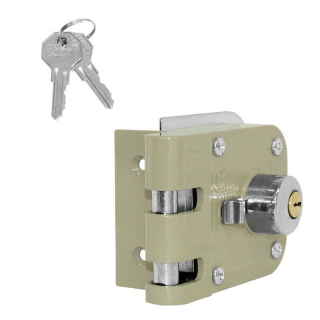 Cerradura de sobreponer para puertas corredizas Izq 625-DC (85) Phillips