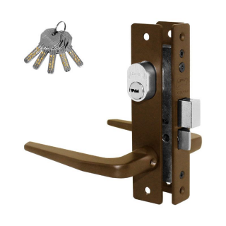 Cerradura de alta seguridad aluminio Duranodik 549-AS (5001) Phillips