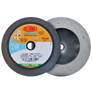 Copa Shellac - Easy Cut- C4 5" x 2" x M14-2 1269 Austromex