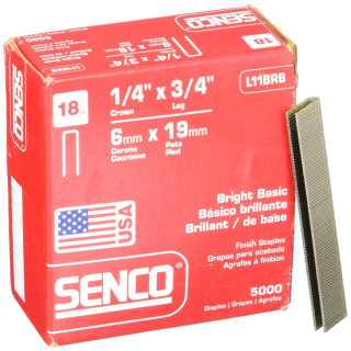 Grapas galvanizadas 5000 Pz 1/4" x 3/4" L11 Senco