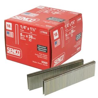 Grapas galvanizadas 5000 Pz 1/4" x 1-1/2" L17 Senco