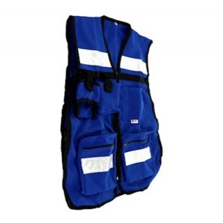 Chaleco Brigadista Azul Cabe