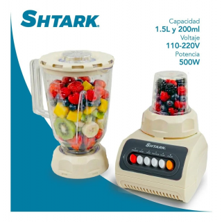 Licuadora 500W 1.5Lts SHTLE2VCR Shtark