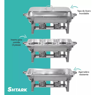 Charolas Para Buffet 3Pzs SHTCBAI Shtark