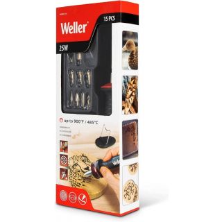 Kit de pirograbado 15 piezas 120V WLIWBK2512A Weller